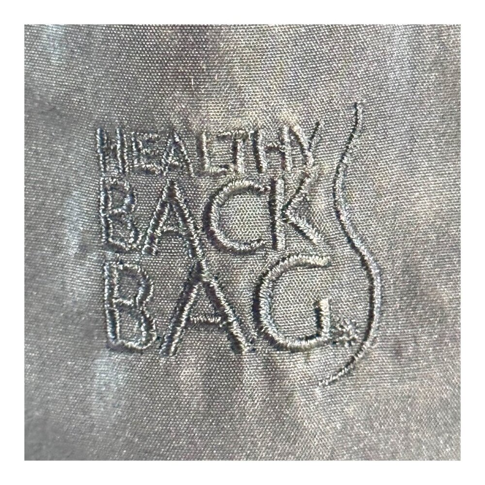 Healthy Back Bag By AmeriBag Crossbody Sling Backpack - Black Nylon Purse carry - Picture 4 of 11